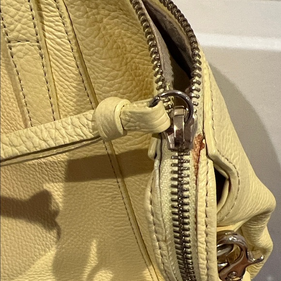 Coccinelle Yellow Shoulder Bag - Picture 6 of 9